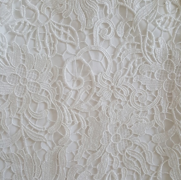 Koaj white crochet overlay skirt - Picture 3 of 5